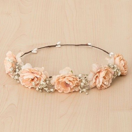 Couronne de fleurs - 5 Roses