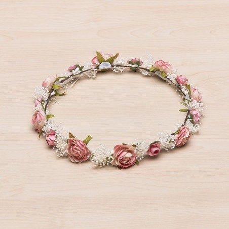 Couronne de fleurs Roses