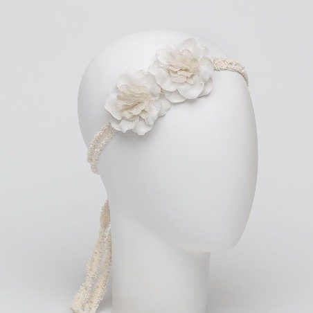 bandeau cheveux fille à fleur