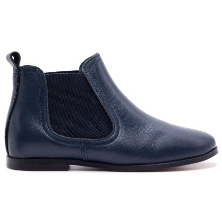 Boni Gildas - blue Leather classics boys or girl boots