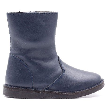 Boni Mini-Clovis - boots fourrées bébé bleu marine